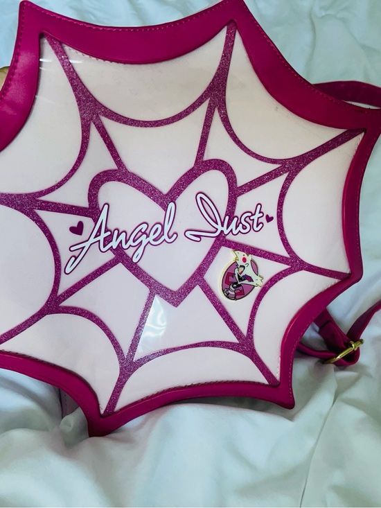 Pink Heart Web Backpack by main image 5